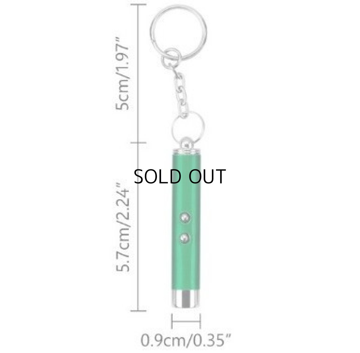 画像1: 国内発送｜ペット用品　猫ちゃん猛ダッシュ　猫レーザーポインター｜懐中電灯切り替えキーホルダー｜グリーン緑色｜変身　かぶりもの　イベント　記念撮影に♪ (1)