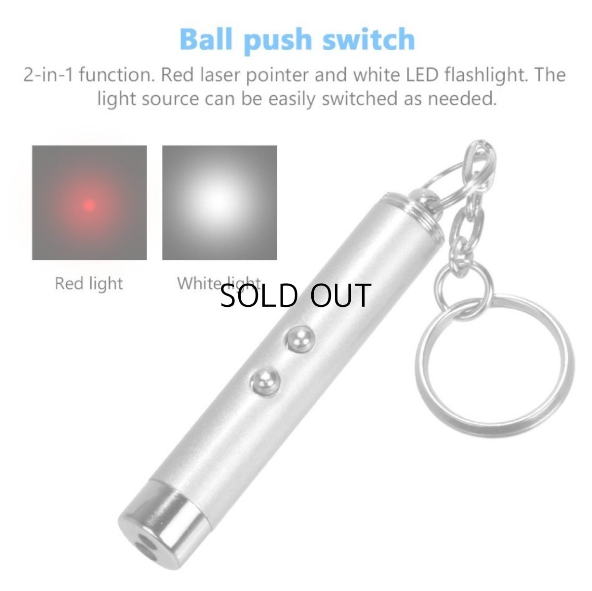 画像2: 国内発送|ペット用品 猫ちゃん猛ダッシュ 猫レーザーポインター|懐中電灯切り替えキーホルダー|ブラック黒|変身 かぶりもの イベント 記念撮影に♪ (2)