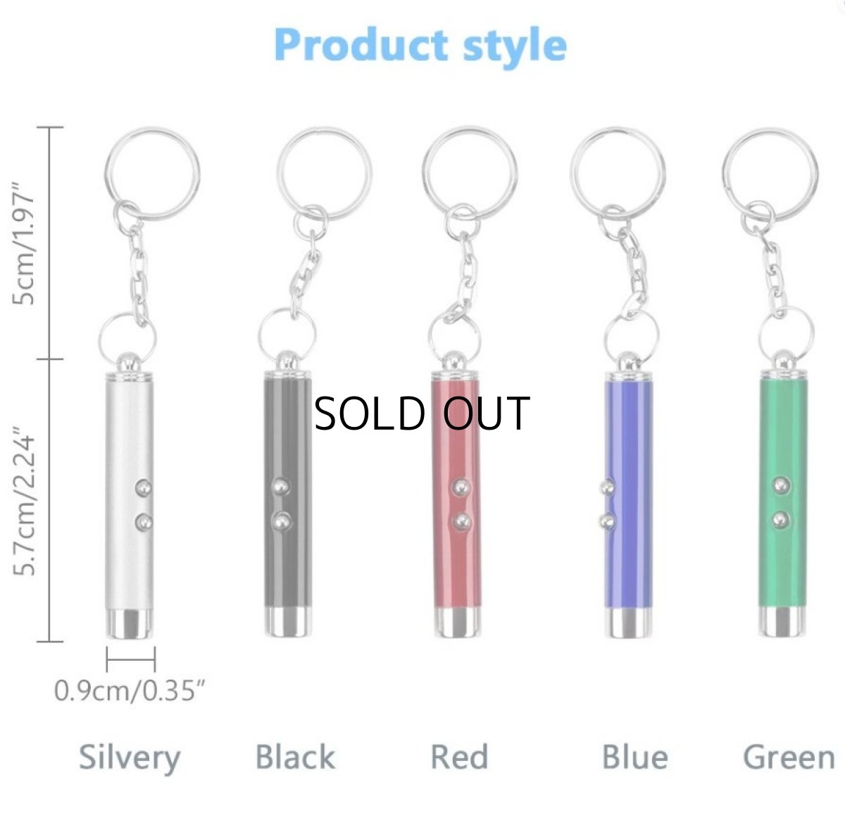画像4: 国内発送|ペット用品 猫ちゃん猛ダッシュ 猫レーザーポインター|懐中電灯切り替えキーホルダー|ブラック黒|変身 かぶりもの イベント 記念撮影に♪ (4)