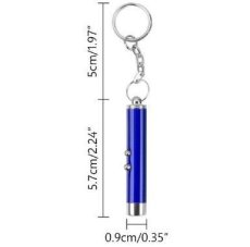画像1: 国内発送｜ペット用品　猫ちゃん猛ダッシュ　猫レーザーポインター｜懐中電灯切り替えキーホルダー｜ブルー青｜変身　かぶりもの　イベント　記念撮影に♪ (1)