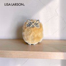 画像1: リサ・ラーソン / Lisa Larson｜マスコット シナモン｜ぬいぐるみキーホルダー｜ねこ猫ネコキャットcat (1)