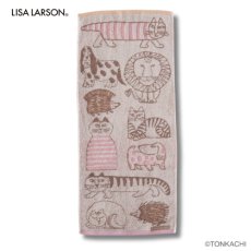 画像1: 【リサ・ラーソン / Lisa Larson】タオル（マイキーフレンズ） フェイスタオル｜猫ねこネコキャットcat (1)