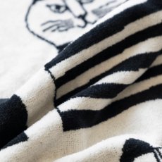 画像6: 【リサ・ラーソン / Lisa Larson】タオル（ミンミ・モノクロ） フェイスタオル｜猫ねこネコキャットcat (6)