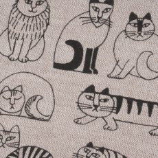 画像6: 【リサ・ラーソン / Lisa Larson】タオル（スケッチねこたち・ガーゼ） フェイスタオル｜猫ねこネコキャットcat (6)