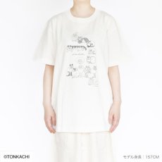 画像6: 【リサ・ラーソン / LISA LARSON】Tシャツ（スケッチねこ・バニラホワイト） - M ｜ 猫ネコねこcat (6)