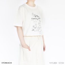 画像3: 【リサ・ラーソン / LISA LARSON】Tシャツ（スケッチねこ・バニラホワイト） - M ｜ 猫ネコねこcat (3)