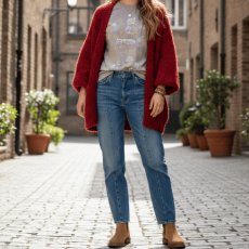 画像2: 【リサ・ラーソン / LISA LARSON】Tシャツ（スケッチねこたちLeaves series2・ライトグレー） - M ｜ 猫ネコねこcat (2)