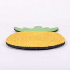 画像4: 国内発送｜天然サイザル麻　パイナップル型爪とぎマット｜ペット用品　猫用おもちゃ　お昼寝　運動　気分転換　スキンシップ　リラックス　プレゼント　贈り物 (4)