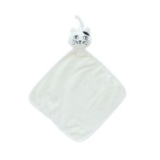 画像1: ☆彡１点限り！大特価SALE品☆彡【松尾ミユキ】新品・未使用・訳アリ品｜Cat Face Towel Matsuo Miyuki｜猫顔ぬいぐるみハンドタオル｜ブチネコ｜ねこcat (1)