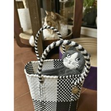 画像5: 【松尾ミユキ】Cat Face Towel Matsuo Miyuki｜猫顔ぬいぐるみハンドタオル｜ハチワレ猫｜ねこネコcat (5)