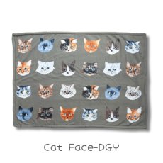 画像5: 松尾ミユキ / Matsuo Miyuki｜Boa Blanket　もこもこボアブランケット｜4種類から選べる Cat Face-BE / Cat Face-DGY / Cat type-NV / Cat type-CM｜ねこ猫ネコキャットcat (5)