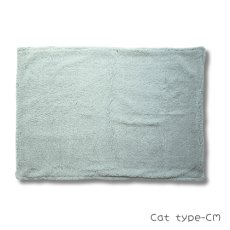 画像8: 松尾ミユキ / Matsuo Miyuki｜Boa Blanket　もこもこボアブランケット｜4種類から選べる Cat Face-BE / Cat Face-DGY / Cat type-NV / Cat type-CM｜ねこ猫ネコキャットcat (8)