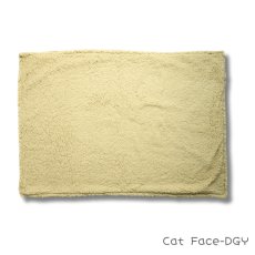 画像16: 松尾ミユキ / Matsuo Miyuki｜Boa Blanket　もこもこボアブランケット｜4種類から選べる Cat Face-BE / Cat Face-DGY / Cat type-NV / Cat type-CM｜ねこ猫ネコキャットcat (16)