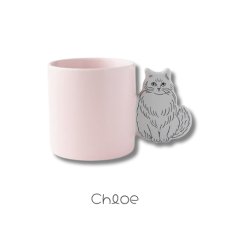 画像12: 松尾ミユキ / Matsuo Miyuki｜＼送料込・4個セット／Cat handle mug　ねこの持ち手マグカップ｜4種類から選べる Pepper / Pumpkin / Noisettes / Chloe｜猫ねこネコキャットcat (12)
