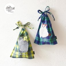 画像1: 【松尾ミユキ / Matsuo Miyuki】Sheer Drawstring pouch｜シアー巾着ポーチ｜5種類から選べる♪ Stella / Maron / Leo / Momo / Chad｜猫ねこネコキャットcat (1)