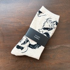 画像5: 【松尾ミユキ / Matsuo Miyuki】Cat socks Mike｜ねこくつ下 Mike｜靴下 ソックス 猫ネコcat (5)