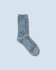 画像5: 【松尾ミユキ】Cat socks｜靴下　くつ下｜選べる4種類　Pumpkin/Noisettes/Pepper/Chloe｜猫ねこネコ (5)
