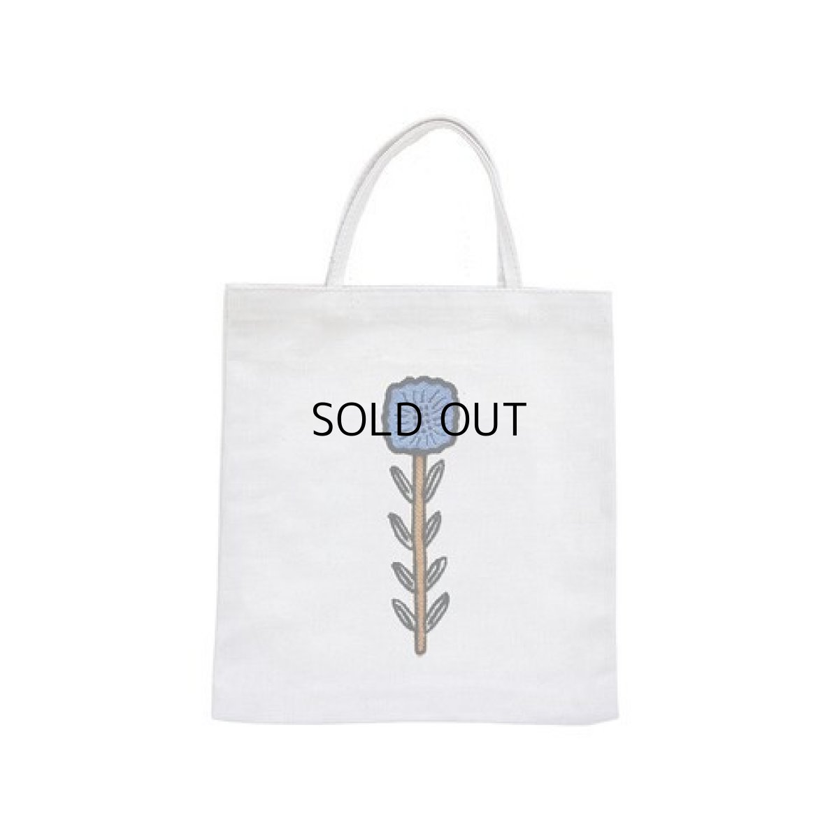 画像2: 【松尾ミユキ】猫刺しゅうミニバッグ｜Gray cat｜ネコ白｜Embroidery Mini bag Matsuo Miyuki｜ハンドバッグ｜かばん｜カバン｜ (2)