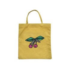画像2: 【松尾ミユキ】猫刺しゅうミニバッグ｜Kitten｜黄色｜Embroidery Mini bag Matsuo Miyuki｜ハンドバッグ｜かばん｜カバン｜ (2)