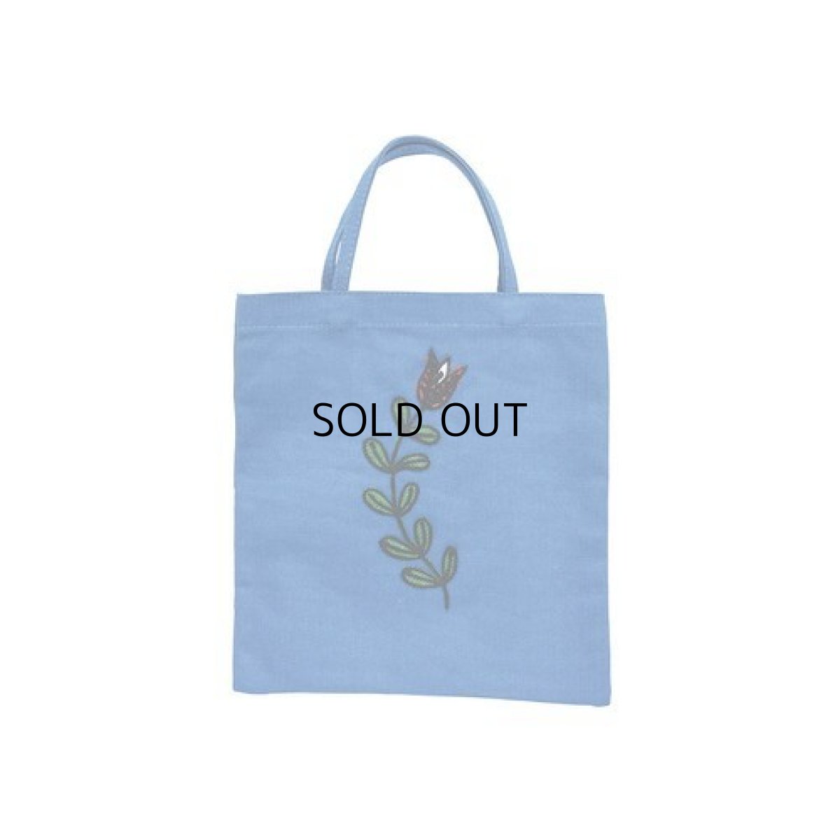 画像2: 【松尾ミユキ】猫刺しゅうミニバッグ｜Peony｜青｜Embroidery Mini bag Matsuo Miyuki｜ハンドバッグ｜かばん｜カバン｜ (2)