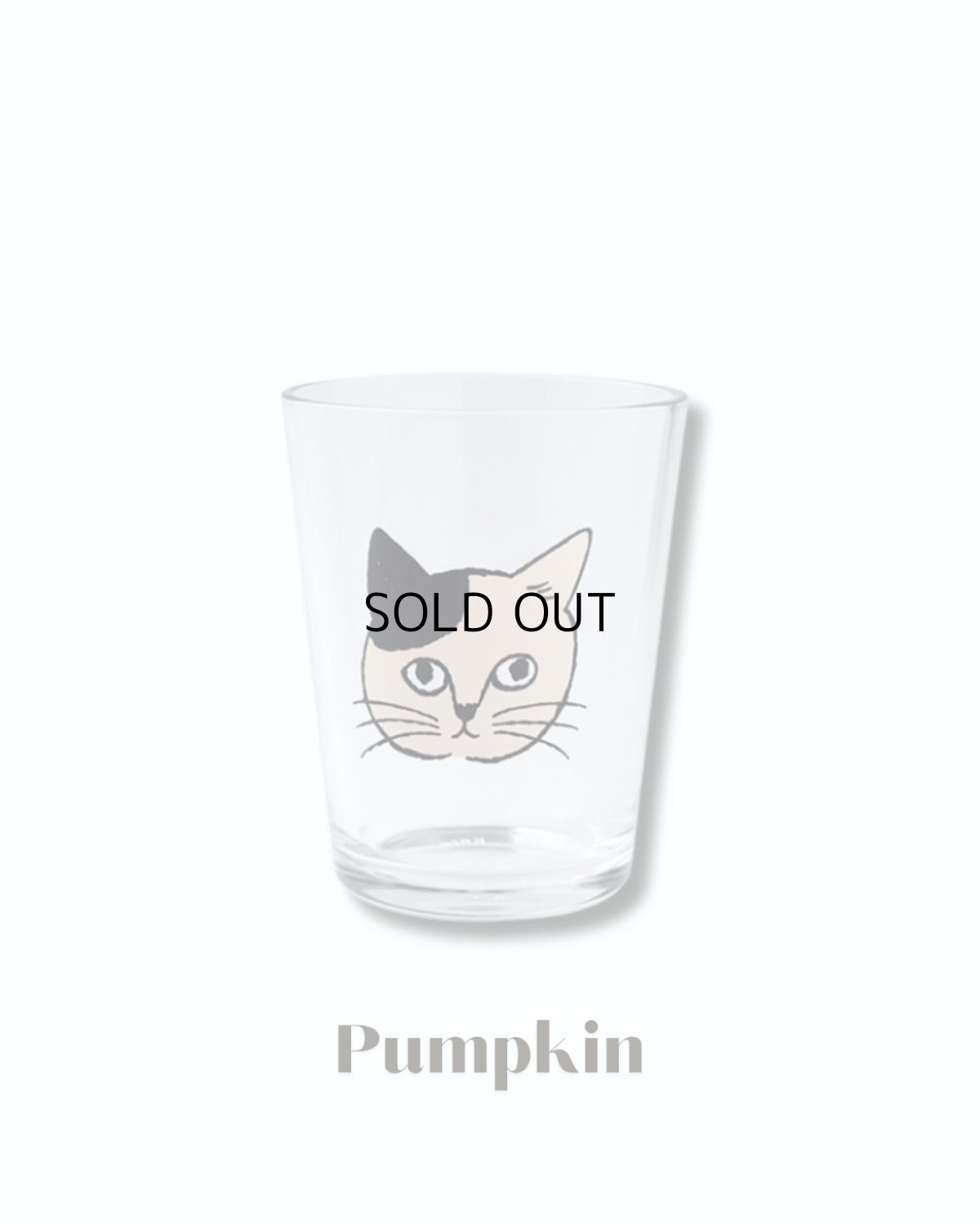 画像3: 【松尾ミユキ】3点セット♪ Mini glass 5.5oz 115ml|ミニグラスカップ 5.5oz 115ml|Pumpkin / Noisettes / Chloe|猫ネコねこ (3)
