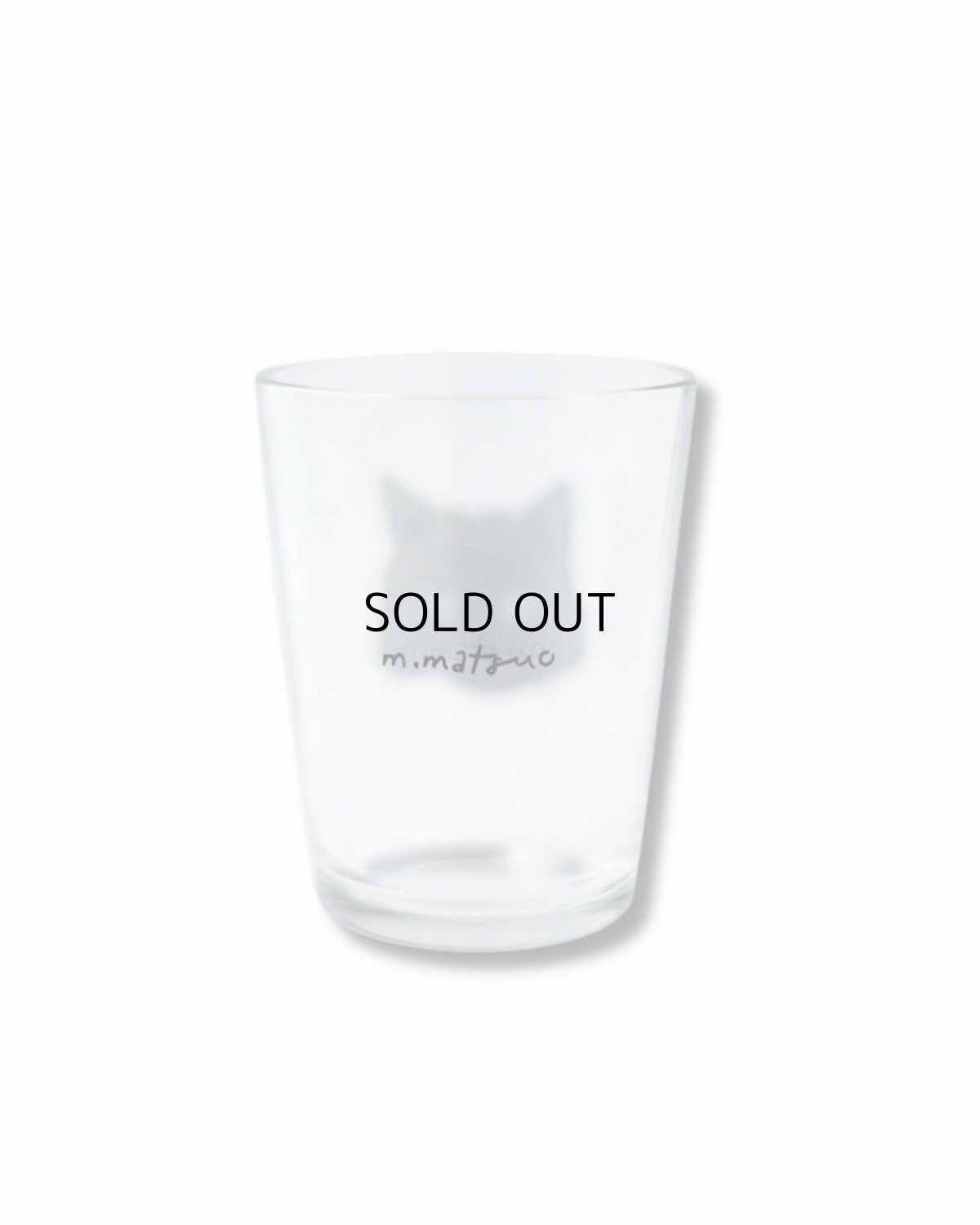 画像7: 【松尾ミユキ】3点セット♪ Mini glass 5.5oz 115ml|ミニグラスカップ 5.5oz 115ml|Pumpkin / Noisettes / Chloe|猫ネコねこ (7)