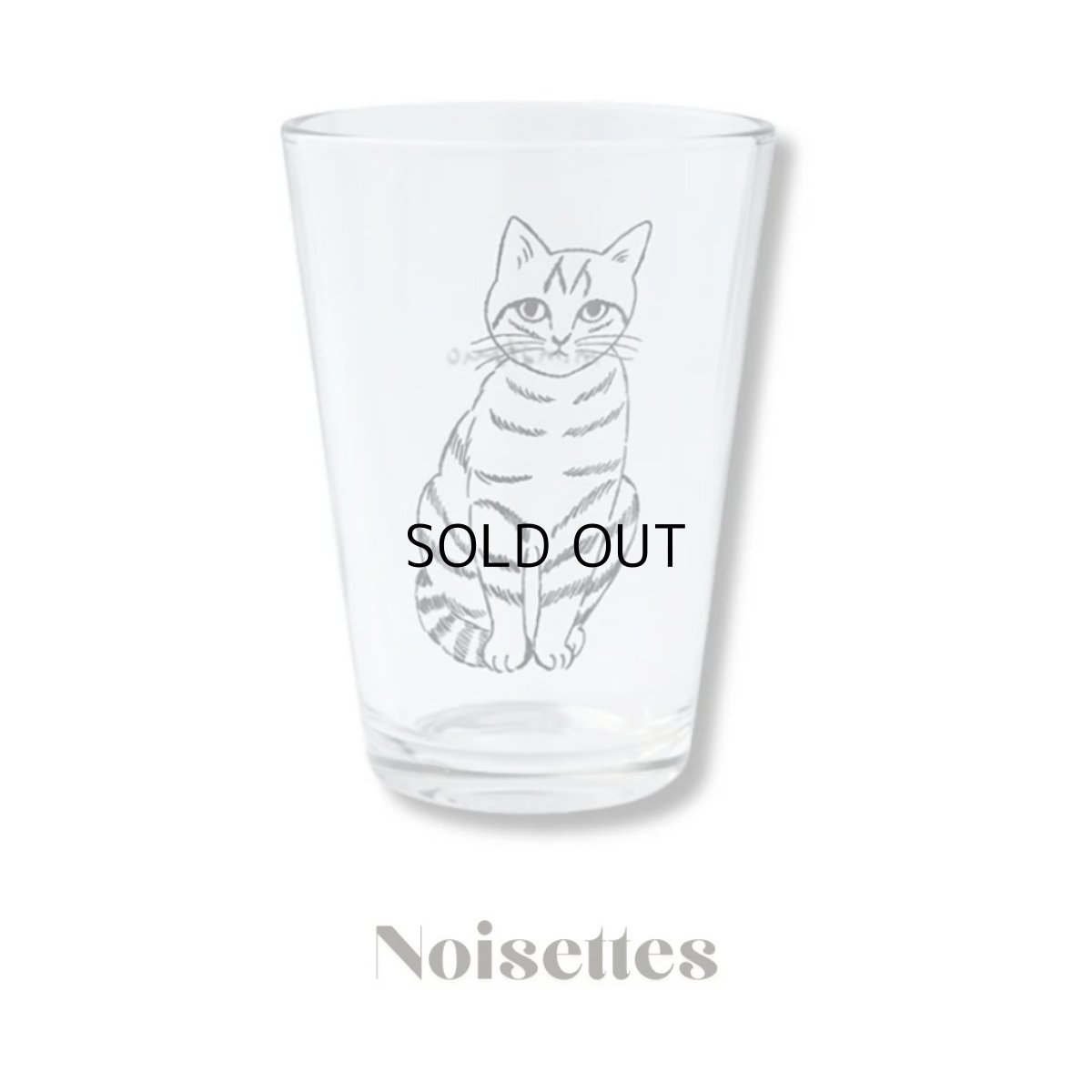 画像6: 【松尾ミユキ】Mini glass 6.5oz 150ml｜ミニグラスコップ  6.5oz 150ml｜選べる４種類♪Pumpkin/Noisettes/Pepper/Chloe｜猫ネコねこ (6)