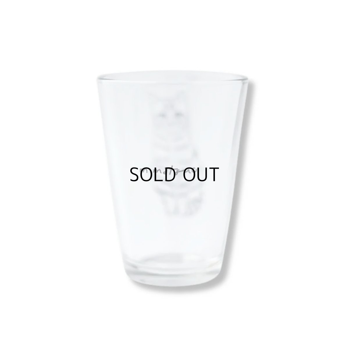 画像7: 【松尾ミユキ】Mini glass 6.5oz 150ml｜ミニグラスコップ  6.5oz 150ml｜選べる４種類♪Pumpkin/Noisettes/Pepper/Chloe｜猫ネコねこ (7)