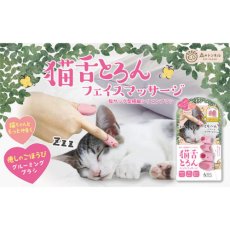 画像5: ビューティーワールド / 猫舌とろん｜森のトンネル 猫舌とろんフェイスマッサージ　お顔周りに！指サック型グルーミンググッズ｜ねこ猫ネコキャットcat (5)