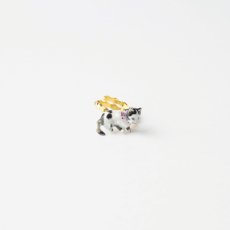 画像7: ナタリー・レテ / Nathalie Lete｜Lumps ring Cat　ぷっくり立体 つぶリング Cat（ねこ）｜フリーサイズ指輪｜ナタリーレテ｜ねこ猫ネコキャットcat (7)