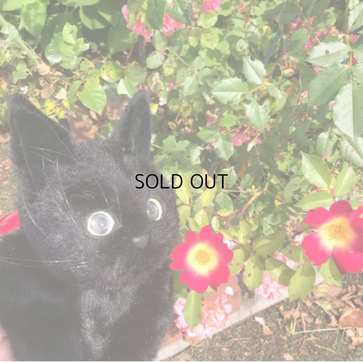 画像4: 【デザイナー直送品につき個別決済が必要です】本物の猫ちゃんと同じ、リアルなシルエット　猫ちゃんと同じ比率で作る！黒猫ちゃんのバッグ (4)