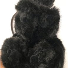 画像3: 【デザイナー直送品につき個別決済が必要です】本物の猫ちゃんと同じ、リアルなシルエット　猫ちゃんと同じ比率で作る！黒猫ちゃんのバッグ (3)