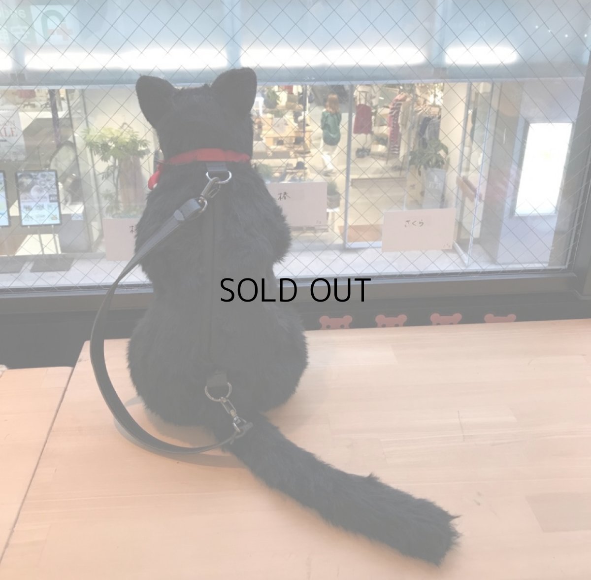 画像7: 【デザイナー直送品につき個別決済が必要です】本物の猫ちゃんと同じ、リアルなシルエット　猫ちゃんと同じ比率で作る！黒猫ちゃんのバッグ (7)