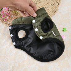 画像5: 国内発送｜ペット服　中綿ダウンベスト｜軽量・薄手｜赤色レッド｜猫ちゃん用洋服｜オシャレ可愛い　肌寒い屋内　お散歩　記念撮影 (5)