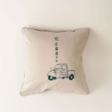 画像7: 【星羊社】猫印ミルク　クッションカバー（ライトグレー）｜猫ねこcatネコ (7)