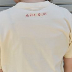 画像3: 【星羊社】猫印ミルク パックTシャツ（Ｍ）クリーム｜牛乳パック (3)