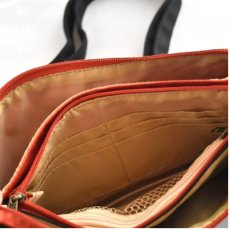 画像9: 【星羊社】茶トラウヰスキー　たくさんポッケのショルダーバッグ｜猫ネコねこcat (9)