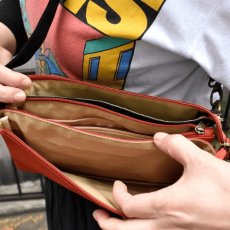 画像11: 【星羊社】茶トラウヰスキー　たくさんポッケのショルダーバッグ｜猫ネコねこcat (11)