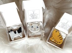 画像7: 【set the tone／セットザトーン】コトラブローチ　子虎｜バッジ　バッヂ　オシャレ雑貨　猫女子　猫柄　猫模様｜猫グッズ・猫雑貨｜ネコ猫cat (7)