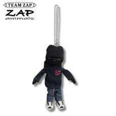 画像1: 【ZAP CAT / ザップキャット】猫マスコット チェーンキーホルダー｜レイ｜ねこ猫ネコcat (1)