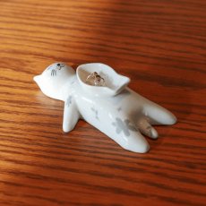 画像4: 【Zappy / ザッピー】ねこのインセンストレイ お香立て アロマ｜アクセサリートレーやインテリアに♪ 飾り 置き物｜猫ネコねこcatキャット (4)