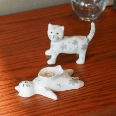 画像3: 【Zappy / ザッピー】ねこのリングホルダー アクセサリートレイ｜インテリアに♪ 飾り 置き物｜猫ネコねこcatキャット (3)