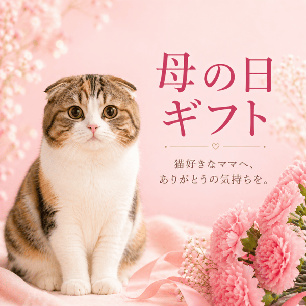 猫好きなママへ、心を込めた贈り物がいっぱい見つかる！