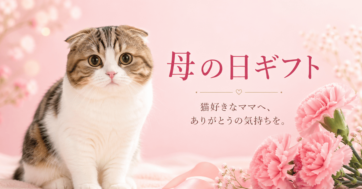 母の日プレゼントギフト贈り物におすすめ猫雑貨オススメ猫グッズ特集