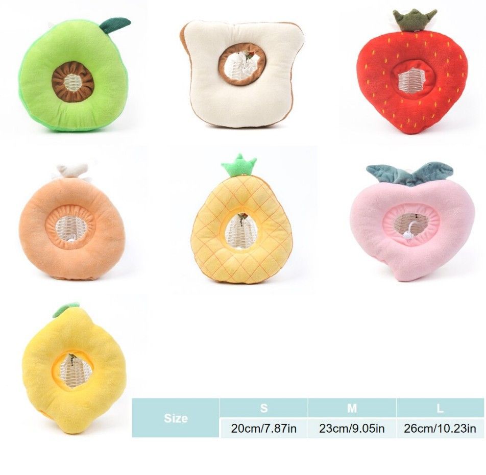 画像4: 国内発送|エリザベスカラー 食パン Sサイズ|ソフトタイプ|もこもこ食パン 中綿入り|手術後の傷やケガの保護 コスプレ 記念撮影 (4)