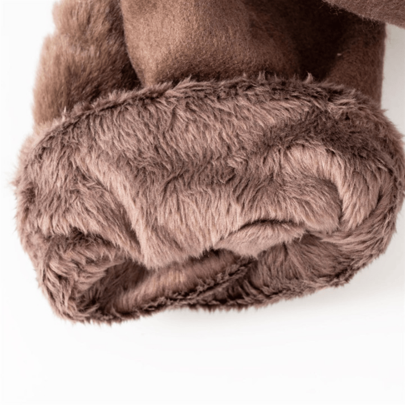 画像9: ふわふわフェイクネコファー指ぬきグローブ|3種類から選べるカラー ブラウン/グレイ/ブラック|猫ねこキャットcat (9)